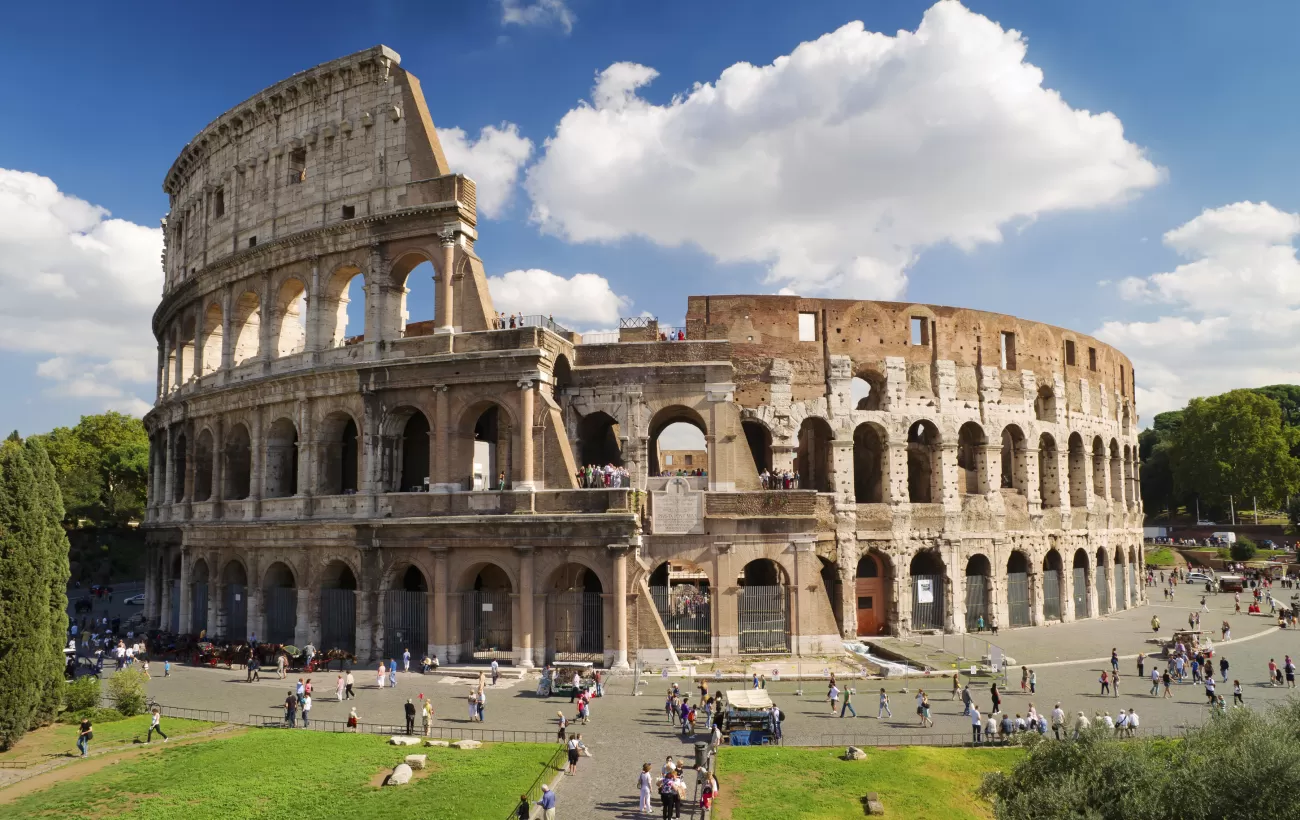 Colosseum in Rome, Italy