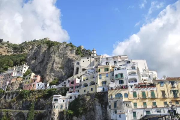 Amalfi cliff