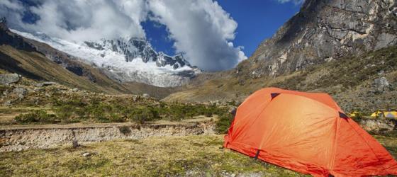Camping along the Inca Trail