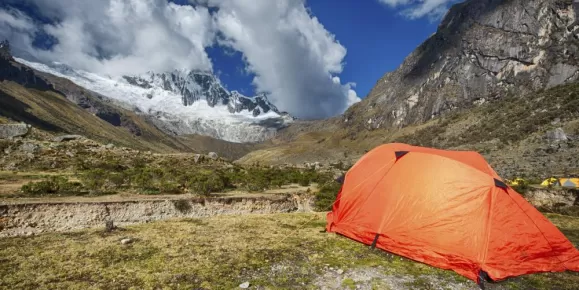 Camping along the Inca Trail