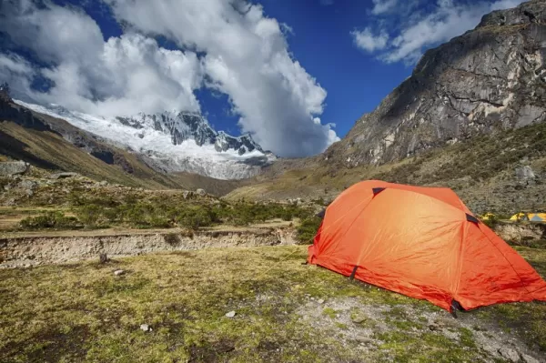 Camping along the Inca Trail