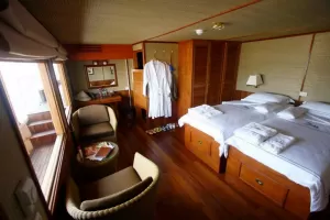 Cabin on the RV Indochine