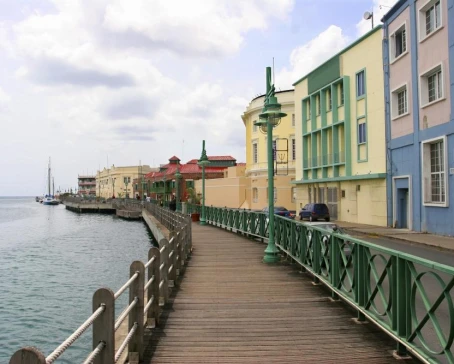 Promenade in Bridgetown, Barbados