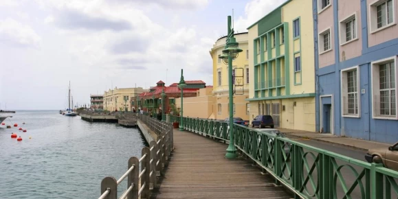 Promenade in Bridgetown, Barbados