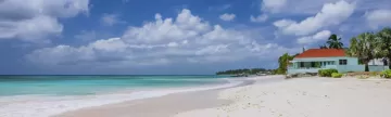 White Sand Beach in Barbados