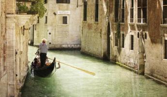 The sprawling canals of Venice