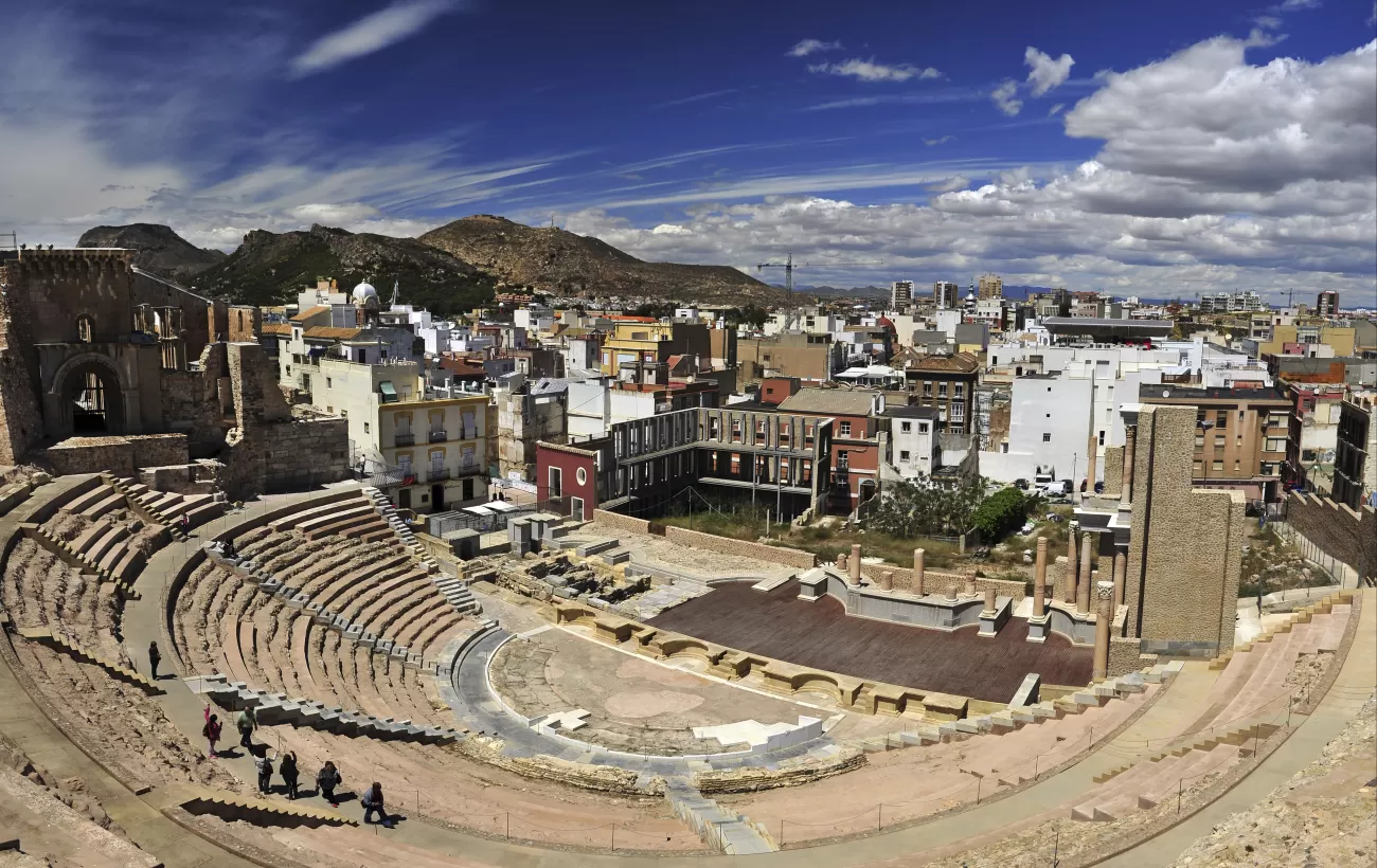The Roman theatre in Cartagena