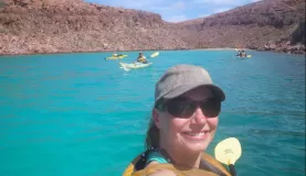 Kayaking on Espiritu Santo Island