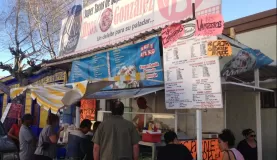 Street food in La Paz