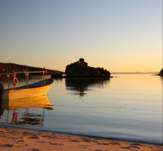 Sunset on Espiritu Santo Island