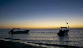 Sunrise on Magdalena Island