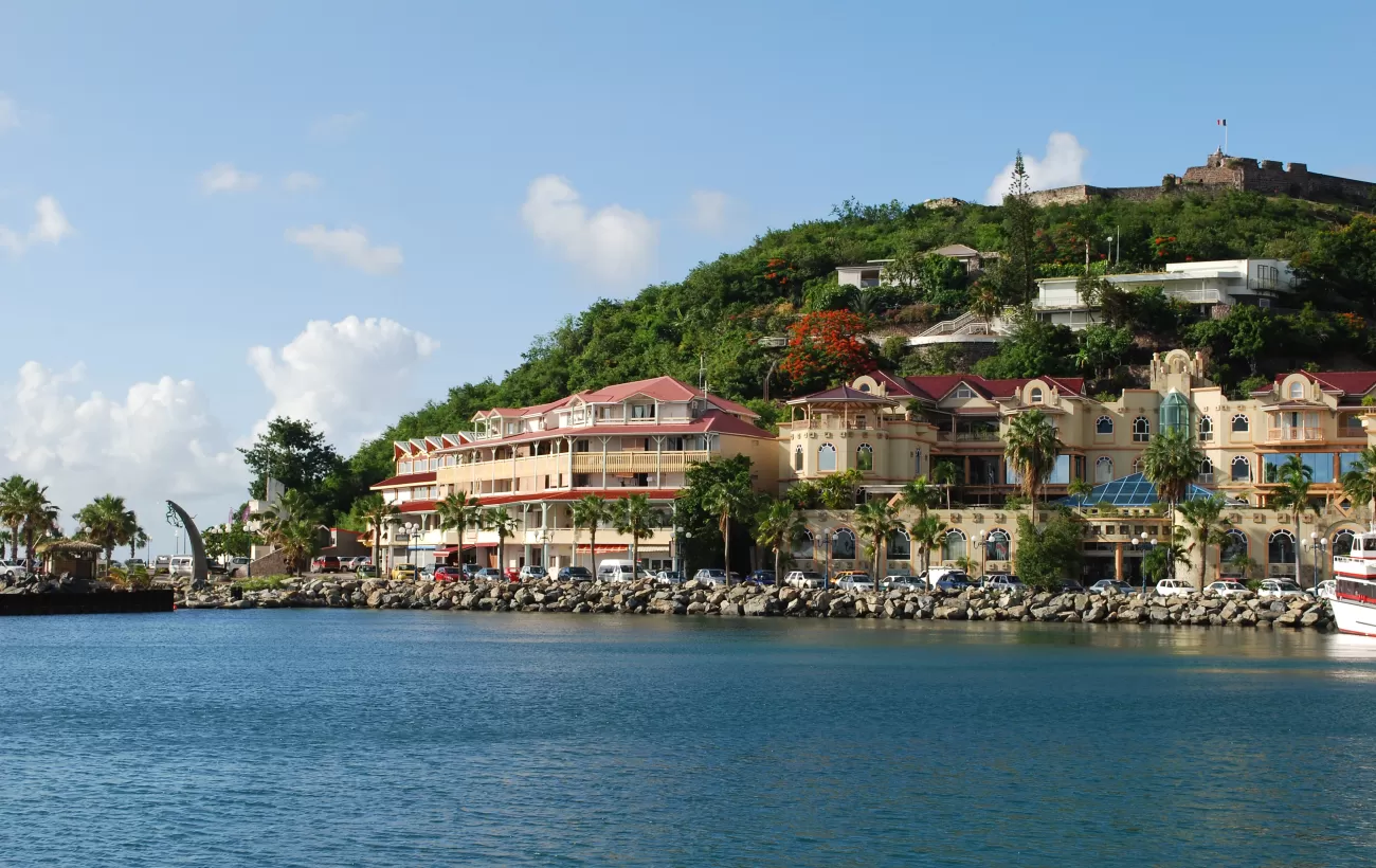 Explore the colorful streets of Marigot