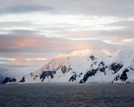 Antarctic sunset
