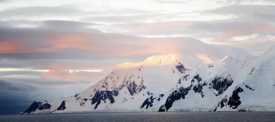 Antarctic sunset