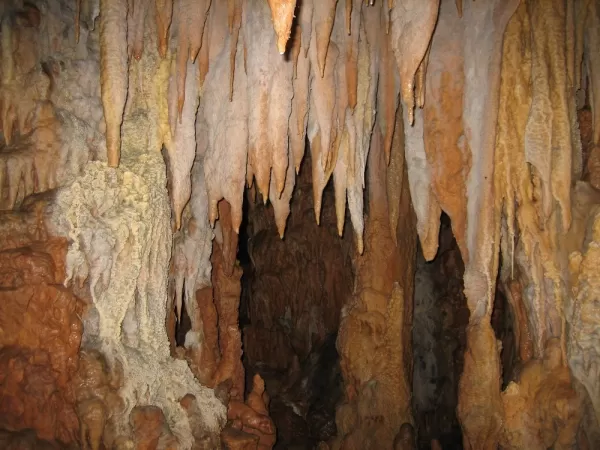 Stalactites inside the ATM cave