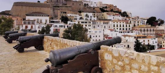 Ruins of the fort of Ibiza