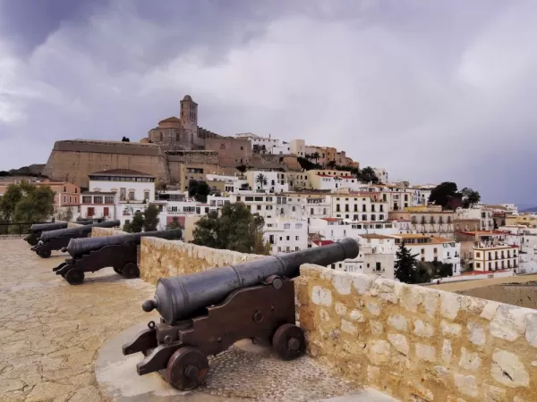 Ruins of the fort of Ibiza