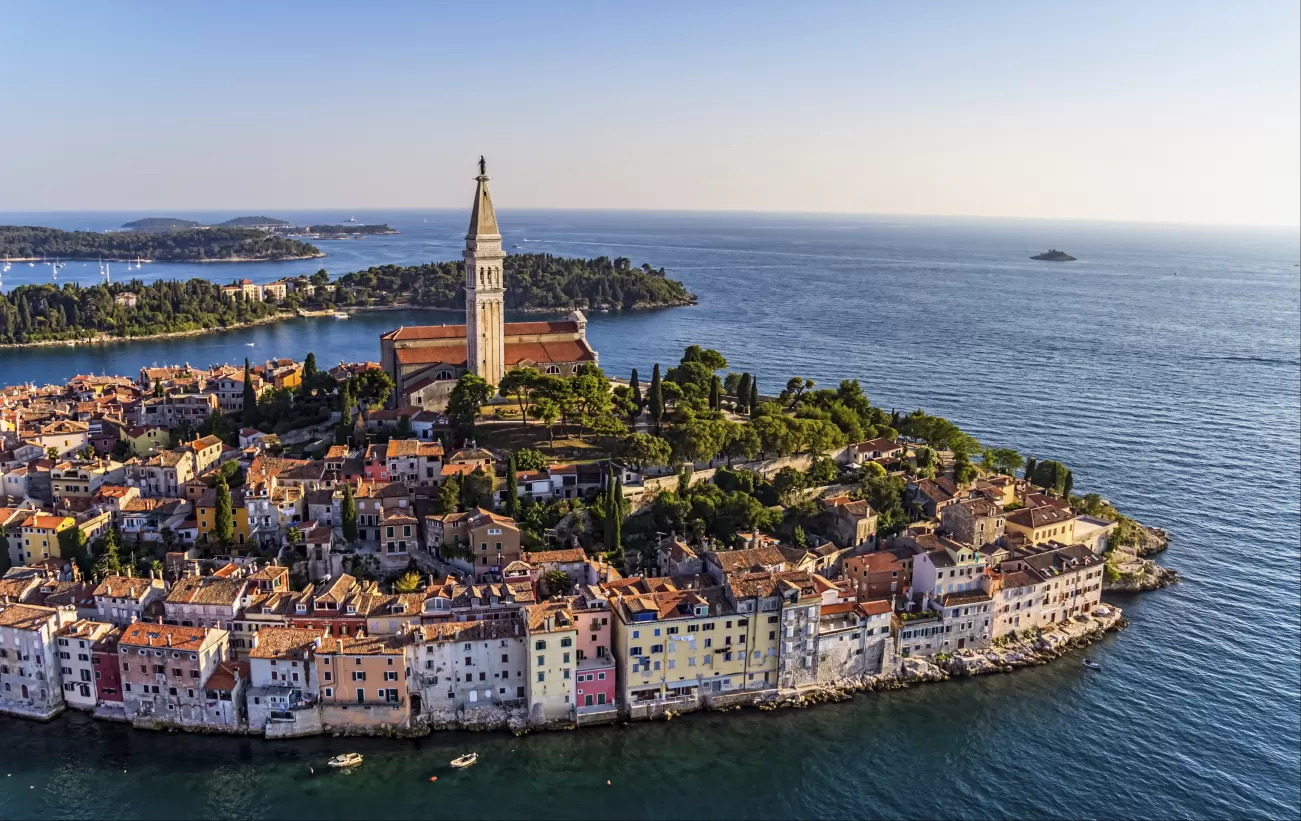 The idyllic city of Rovinj, Croatia