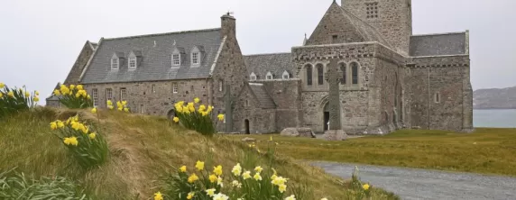 Iona Abbey on the Isle of Iona