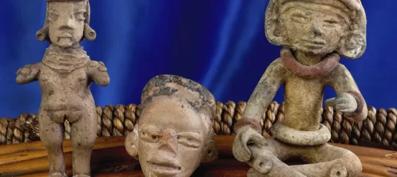 Pre-Columbian ceramic figures