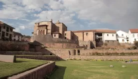 Monastery on old Inca foundations