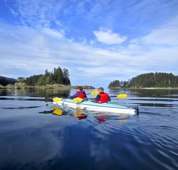 Tutka Bay kayaking in Kachemak Bay