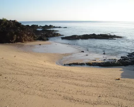 Tide pools in the Galapagos