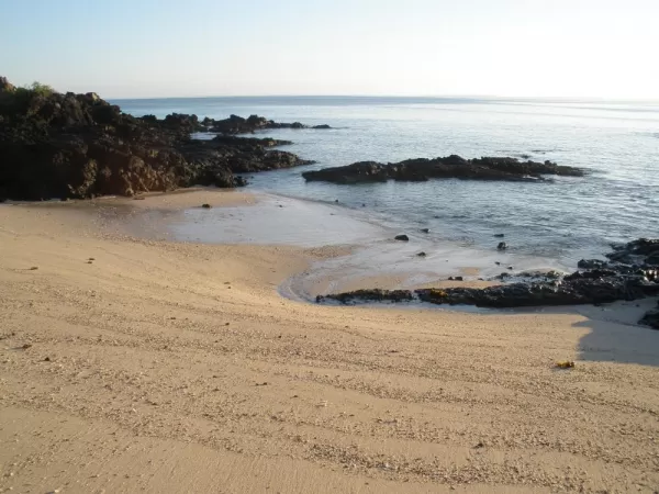 Tide pools in the Galapagos