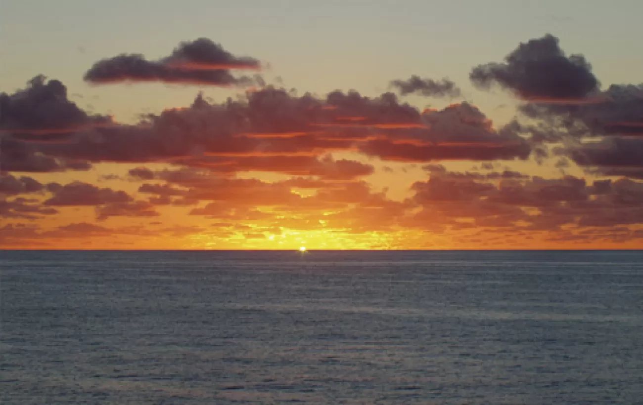 A stunning Brazillian sunset