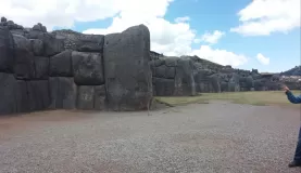 That's a big wall... made out of large stones