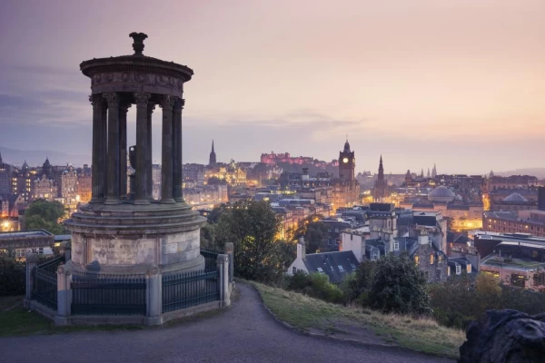 Edinburgh, as seen from Calton Hill