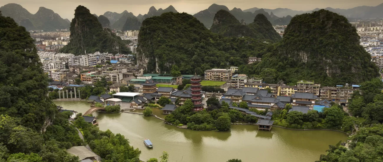 View over Guilin