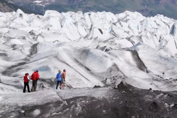 Exploring Grewing Glacier