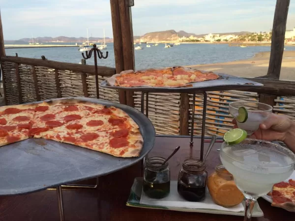 Pizza & Margaritas on the waterfront!