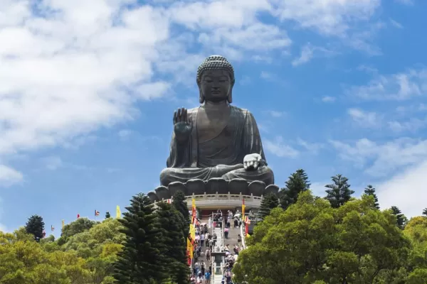 Giant Buddha/Po Lin Monastery on Lantau Island
