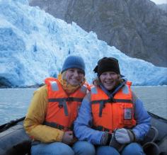 brrrrrr.... The glaciers sure are cold!