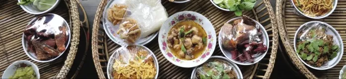 Khantoke dinner traditional of northern Thailand