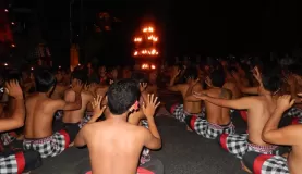 Kecak dance. Ubud, Bali.