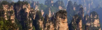 Tianmenshan National Park in Hunan Province