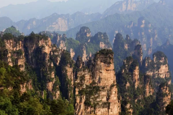 Tianmenshan National Park in Hunan Province