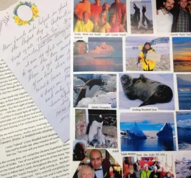 Traveler letters and photos
