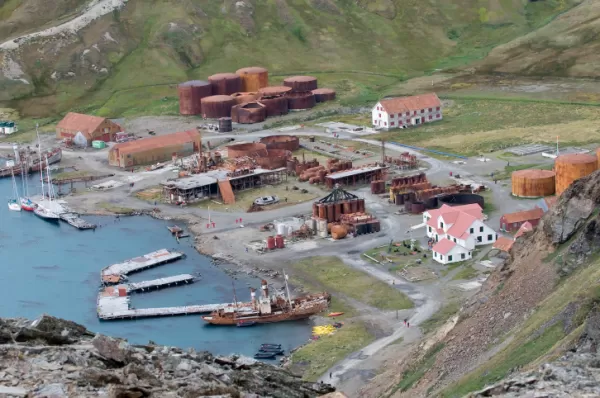 Whaling station in Grytviken