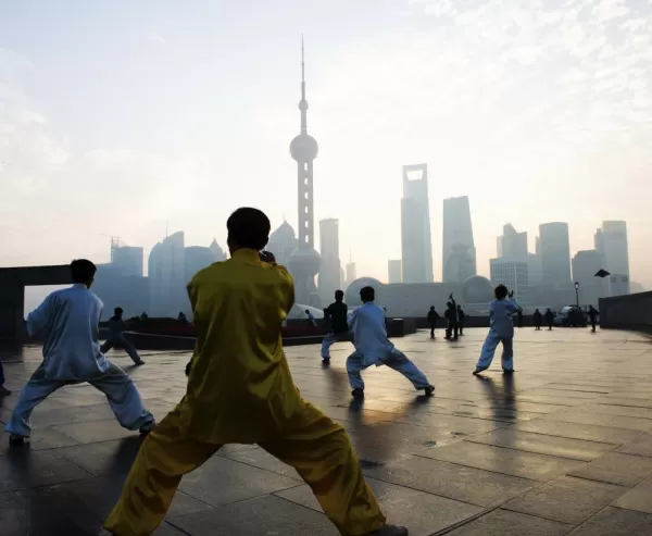 Tai chi in Shanghai