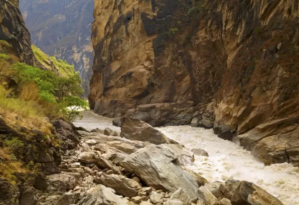 Tiger Leaping Gorge. Yunnan Province