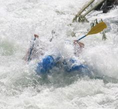 Whitewater rafting