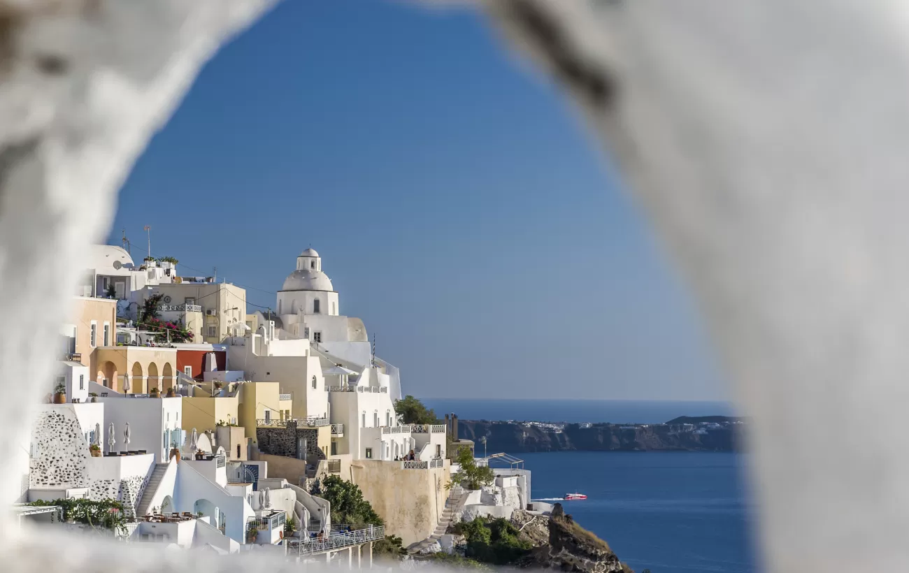 Santorini view