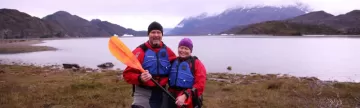 Adventures in Patagonia! Ready to kayak