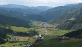 Spectacular views in Amdo Tibet