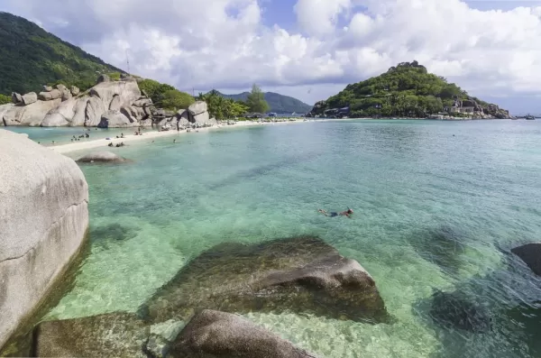 Snorkeling the pristine waters of Thailand