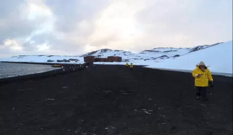First Antarctic Landing- Deception Bay